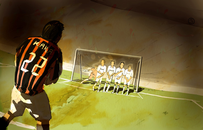 colored storyboard football TBWA