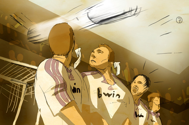 colored storyboard football TBWA