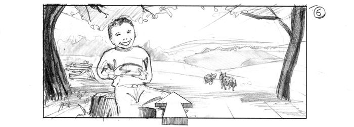 storyboard for ama spot by tale filmproduktion and cayenne