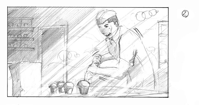 storyboard Neue Sentimental Film Ölz-TV-Spot