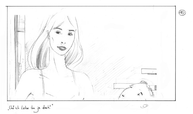 storyboard Neue Sentimental Film Ölz-TV-Spot