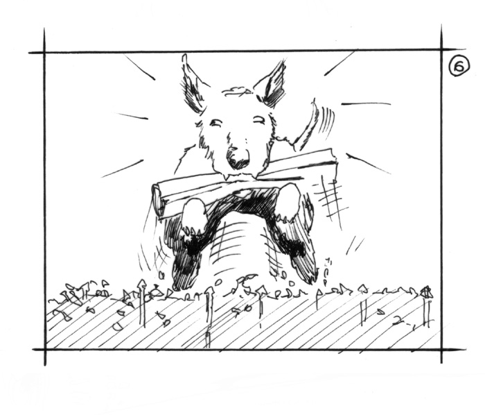 storyboard lotto sabotage films inked dog