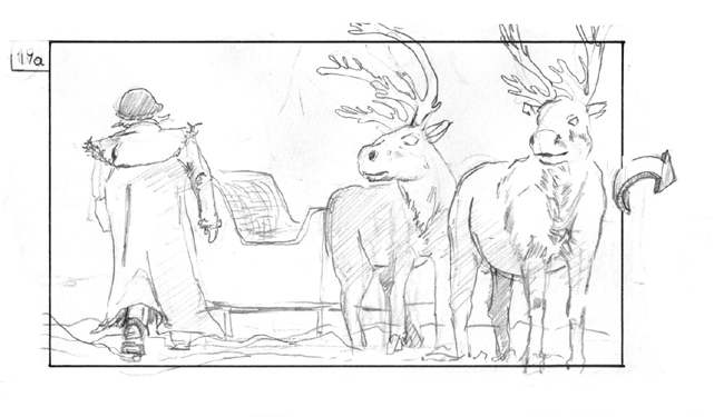 storyboard santa claus