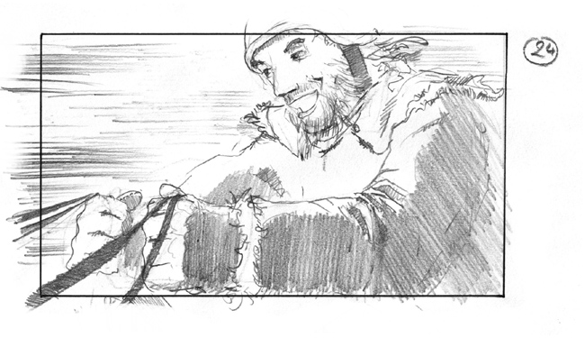 storyboard santa claus