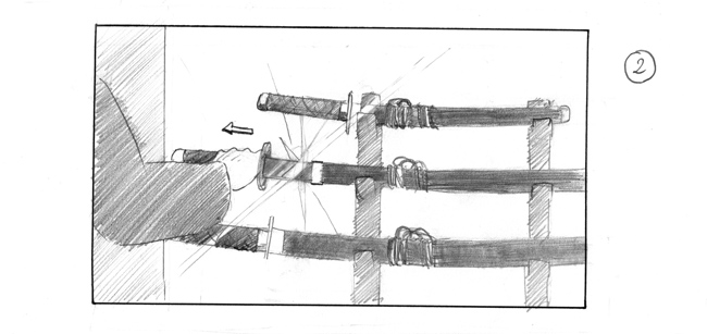 storyboard featuring Neuburger, directed by Christopher Schier