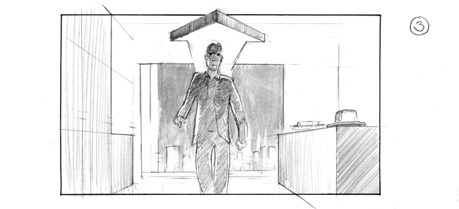 storyboard featuring Neuburger, directed by Christopher Schier