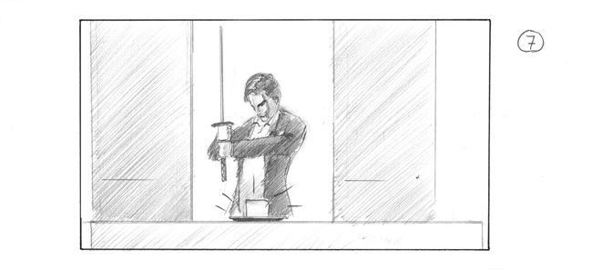 storyboard featuring Neuburger, directed by Christopher Schier