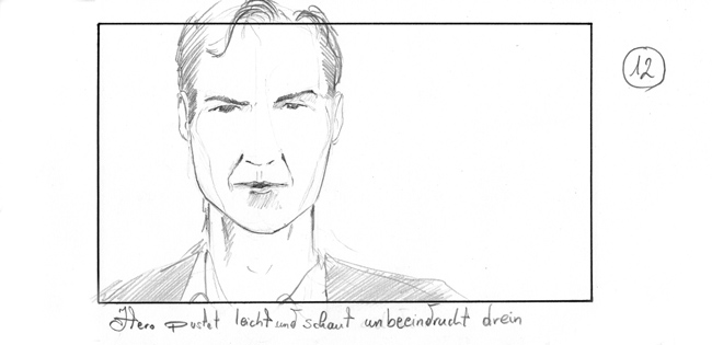 storyboard featuring Neuburger, directed by Christopher Schier