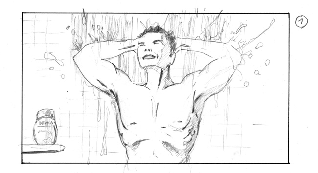 storyboard nivea for men