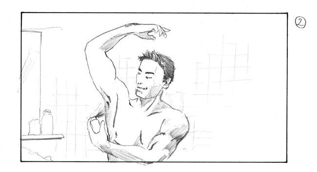 storyboard nivea for men