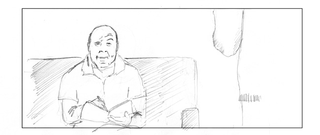 storyboard frame by John Brito