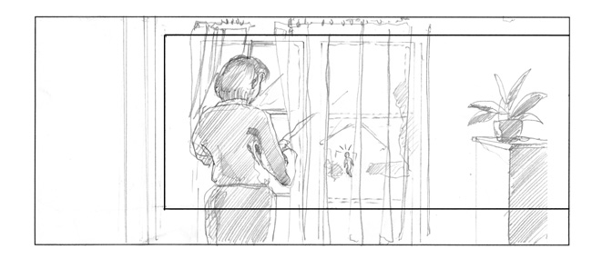 storyboard frame by John Brito