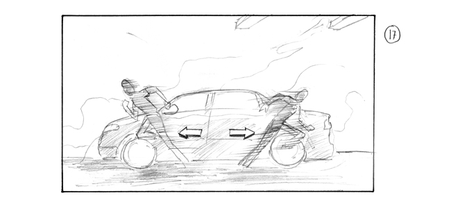 storyboard frame by John Brito