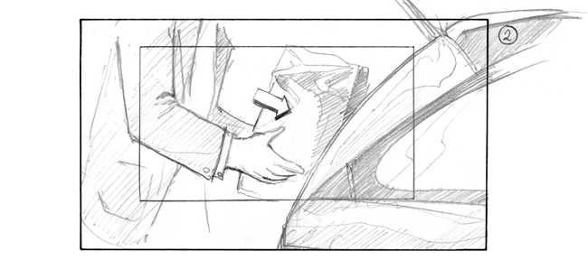 storyboard frame by John Brito