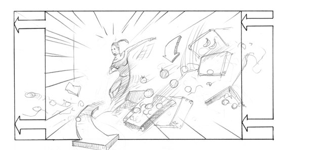 storyboard frame by John Brito