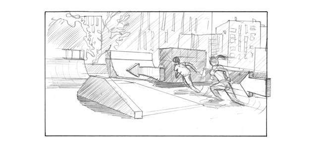 storyboard frame by John Brito