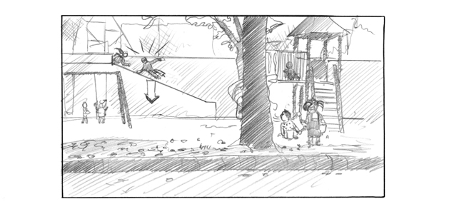 storyboard frame by John Brito