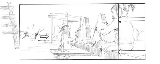 storyboard frame by John Brito