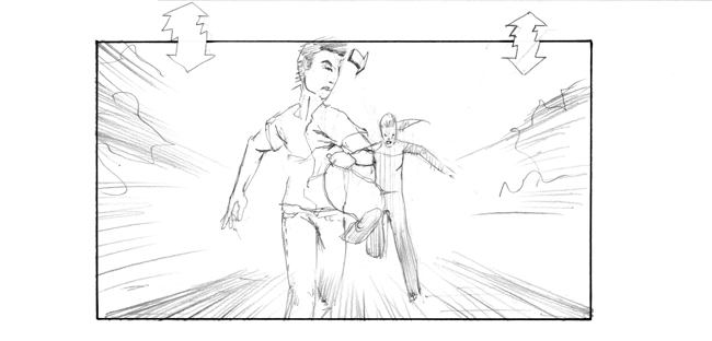 storyboard frame by John Brito